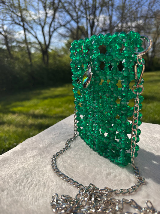 Green Gem Phone Carrier