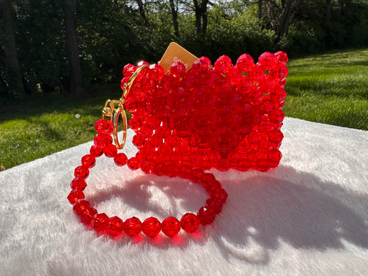 Ruby Red Wristlet