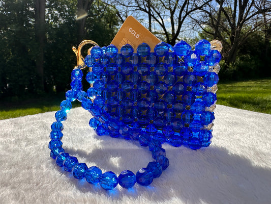 Sapphire Sky Wristlet